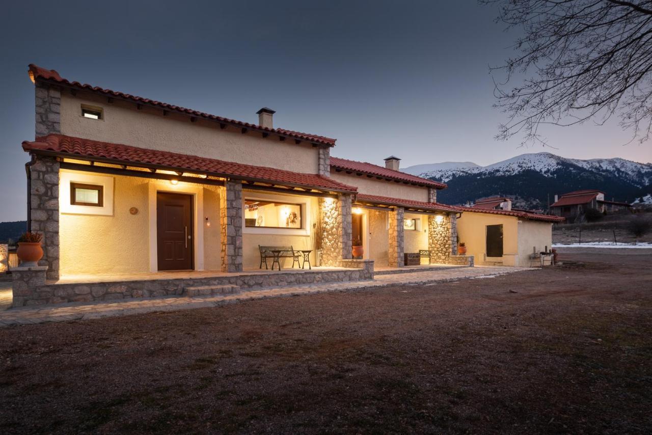 Chalet Renata 1 Livadi Arachovas Kalivia  Bagian luar foto