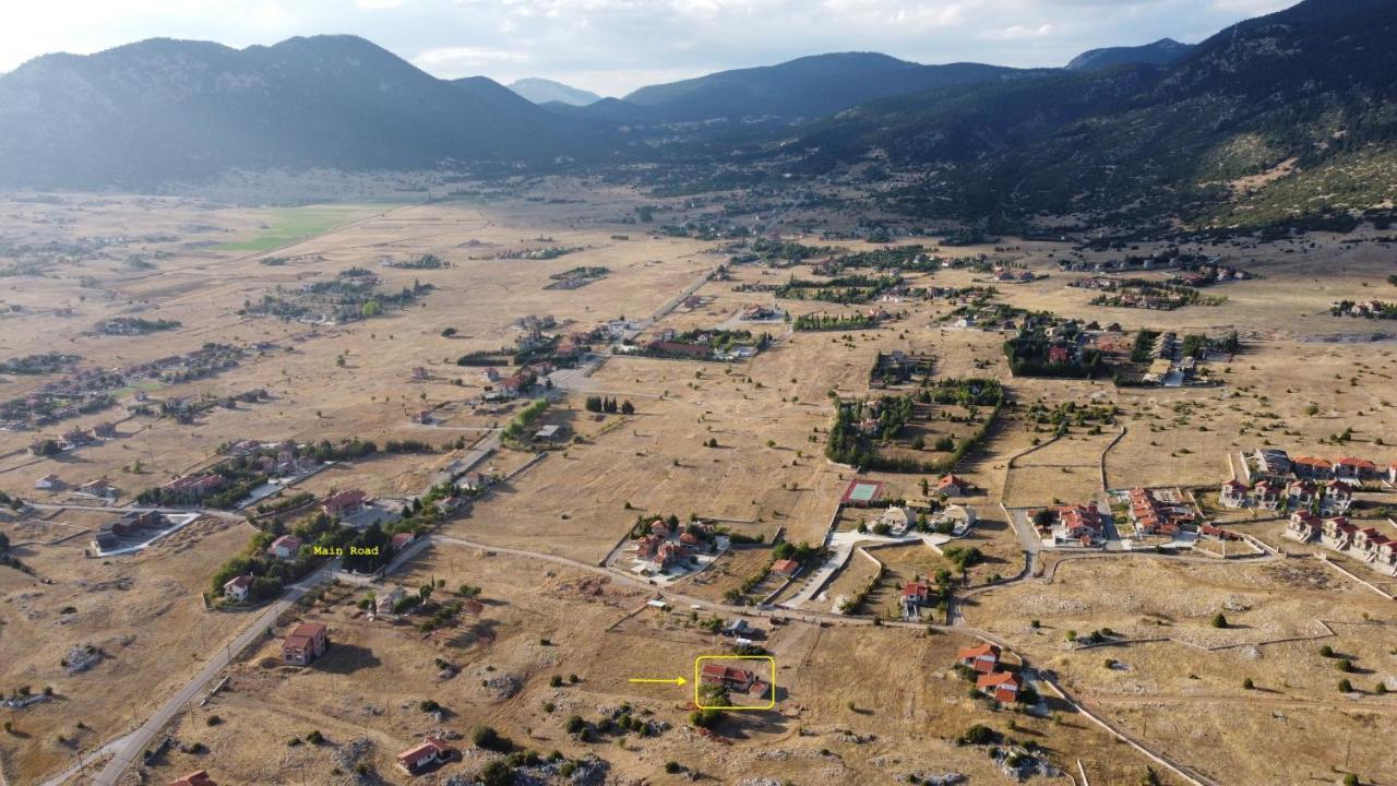Chalet Renata 1 Livadi Arachovas Kalivia  Bagian luar foto