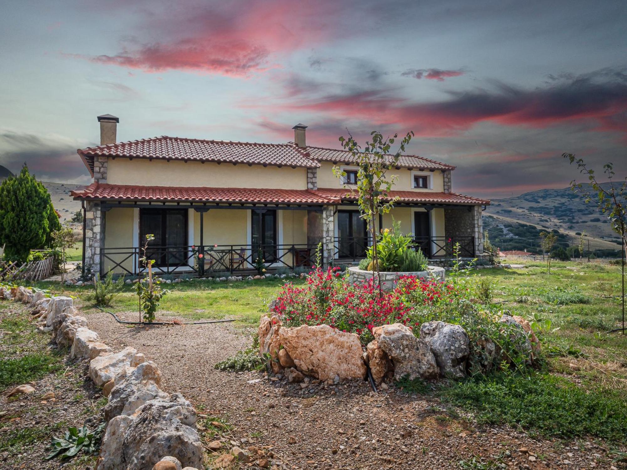 Chalet Renata 1 Livadi Arachovas Kalivia  Bagian luar foto