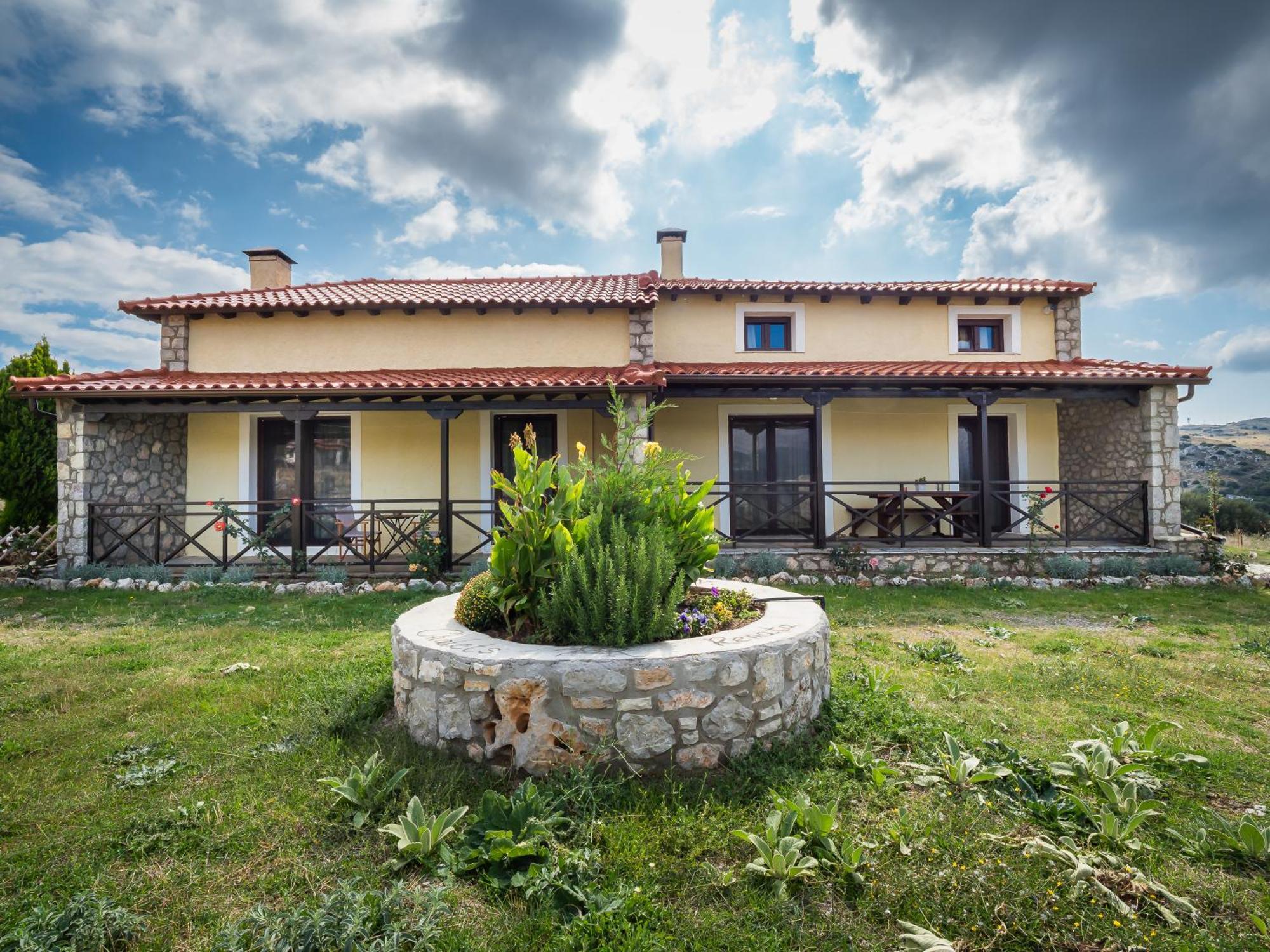 Chalet Renata 1 Livadi Arachovas Kalivia  Bagian luar foto
